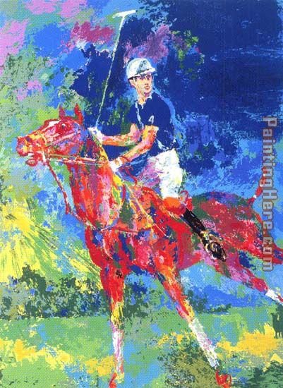 Prince Charles At Windsor painting - Leroy Neiman Prince Charles At Windsor art painting